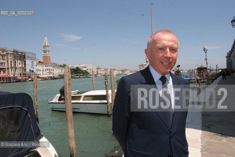 VENICE 8/06/07 - CERIMONY OF CONSIGNEMENT OF THE PUNTA DELLA DOGANA TO FRANCOIS PINAULT TO BUILD THE NEW ART CONTEMPORANY MUSEUM IN VENICE ©Graziano Arici/Rosebud2 ARTE