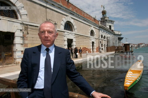 VENICE 8/06/07 - CERIMONY OF CONSIGNEMENT OF THE PUNTA DELLA DOGANA TO FRANCOIS PINAULT TO BUILD THE NEW ART CONTEMPORANY MUSEUM IN VENICE ©Graziano Arici/Rosebud2 ARTE