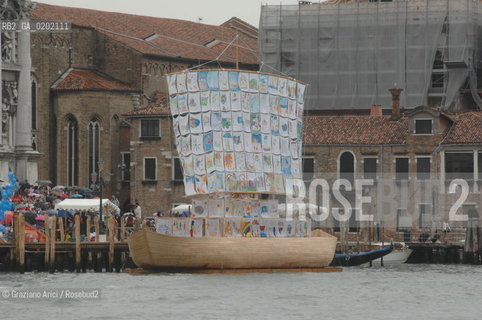 VENICE 04//6/07 - THE 52sd VENICE ART EXPOSITION : THE BOAT OF PEACE BY Ilya and Emilia Kabakov @ Graziano Arici/Rosebud2 ARTE ARTISTI BIENNALE