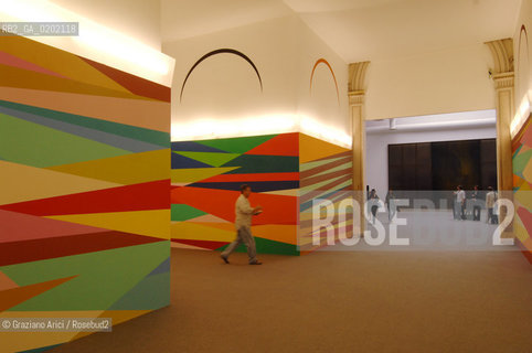 VENICE 04//6/07 - THE 52sd VENICE ART EXPOSITION : THINK WITH THE SENSES, FEEL WITH THE MIND : ODILI DONALD ODITAS ROOM  @ Graziano Arici/Rosebud2 ARTE ARTISTI BIENNALE