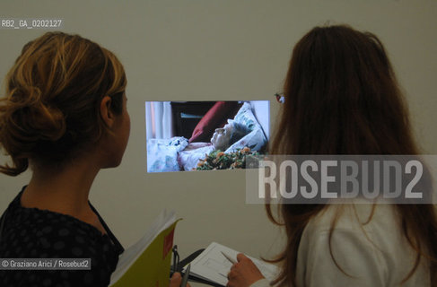 VENICE 04//6/07 - THE 52sd VENICE ART EXPOSITION : THINK WITH THE SENSES, FEEL WITH THE MIND : SOPHIE CALLES ROOM  @ Graziano Arici/Rosebud2 ARTE ARTISTI BIENNALE