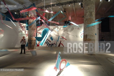 VENICE 04//6/07 - THE 52sd VENICE ART EXPOSITION : THINK WITH THE SENSES, FEEL WITH THE MIND - CORDERIE DELLARSENALE - LUCA BUVOLIS INSTALLATION    @ Graziano Arici/Rosebud2 ARTE ARTISTI BIENNALE