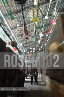 VENICE 04//6/07 - THE 52sd VENICE ART EXPOSITION : THINK WITH THE SENSES, FEEL WITH THE MIND - ARSENALE THE CHINA PAVILLON : YIN XIUZHEN INSTALLATION -    @ Graziano Arici/Rosebud2 ARTE ARTISTI BIENNALE