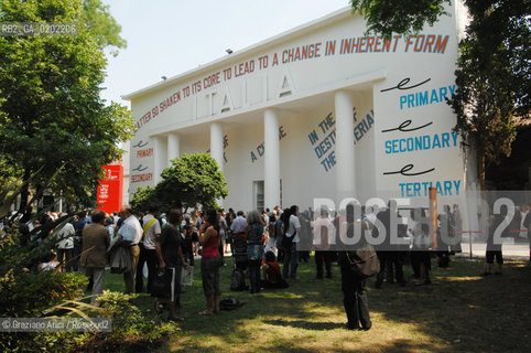 VENICE 10//6/07 - THE 52sd VENICE ART EXPOSITION : BELGIUM -  @ Graziano Arici/Rosebud2 ARTE ARTISTI BIENNALE