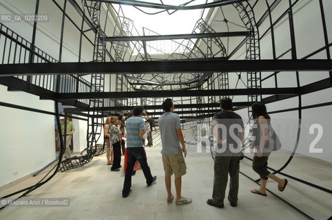 VENICE 10//6/07 - THE 52sd VENICE ART EXPOSITION -  POLAND PAVILLON -MONIKAS SOSNOWSKA INSTALLATION  @ Graziano Arici/Rosebud2 ARTE ARTISTI BIENNALE