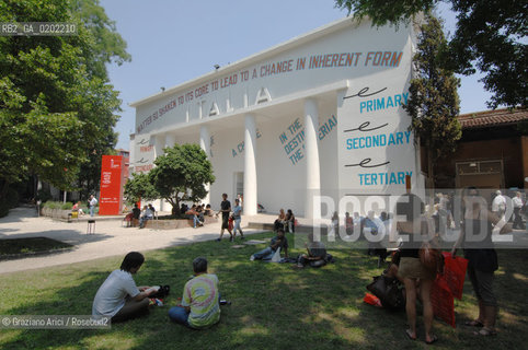 VENICE 10//6/07 - THE 52sd VENICE ART EXPOSITION -  BIENNALE GARDENS @ Graziano Arici/Rosebud2 ARTE ARTISTI BIENNALE GIARDINI