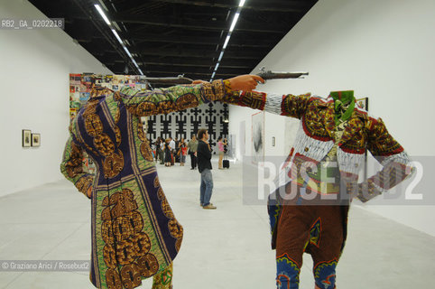 VENICE 10//6/07 - THE 52sd VENICE ART EXPOSITION : THINK WITH THE SENSES, FEEL WITH THE MIND - CORDERIE DELLARSENALE - THE LUANDA AFRICAN PAVILLON    @ Graziano Arici/Rosebud2 ARTE ARTISTI BIENNALE