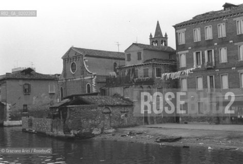 VENEZIA 1973 SANTA MARIA MAGGIORE LE CARCERI © ARCHIVIO Graziano Arici/Rosebud2 