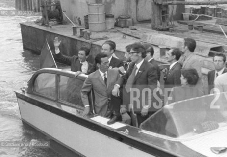 160/1973 SINDACO MARIO RIGO AL FESTIVAL NAZIONALE DELLUNITA © ARCHIVIO Graziano Arici/Rosebud2  PCI POLITICA SINDACO BARCA