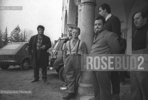 TRIESTE 1975 GITA PAZIENTI OSPEDALE PSICHIATRICO © ARCHIVIO Graziano Arici/Rosebud2  OSPEDALE PROVINCIALE PSICHIATRICO TRIESTE GITA PAZIENTI PRIMI PIANI PAZIENTI