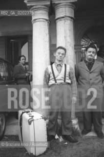 TRIESTE 1975 OSPEDALE PSICHIATRICO TRIESTE GITA DEI PAZIENTI © ARCHIVIO Graziano Arici/Rosebud2  OSPEDALE PROVINCIALE PSICHIATRICO TRIESTE GITA PAZIENTI PRIMO PIANO PAZIENTI