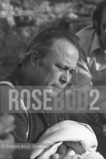 BELLUNO 1975 PAZIENTE OSPEDALE PSICHIATRICO TRIESTE A VILLA FULCIS BELLUNO © ARCHIVIO Graziano Arici/Rosebud2  PRIMO PIANO PAZIENTE VILLA FULCIS BELLUNO CONVEGNO