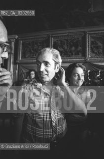 VENEZIA 1976 MARCELINO CAMACHO ALLA CONFERENZA DELLA XXXVII BIENNALE SUL PROGETTO SPECIALE SPAGNA ©ARCHIVIO Graziano Arici/Rosebud2 BIENNALE CONFERENZA PROGETTO SPECIALE SPAGNA PRESIDENTE COMMISSIONI OPERAIE SPAGNOLE MARCELINO CAMACHO PALAZZO DUCALE POLITICA