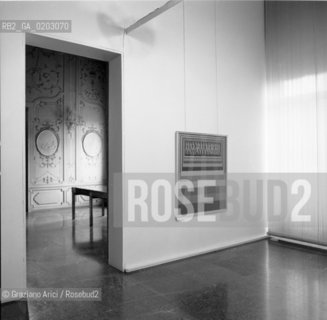 VENEZIA 1976 OPERA ROSSELLO A PALAZZO GRASSI © ARCHIVIO Graziano Arici/Rosebud2  MOSTTRA ESPOSIZIONE ROSSELLO CENTRO INTERNAZIONALE DELLE ARTI E DEL COSTUME PALAZZO GRASSI