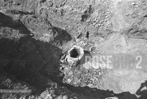 CONCORDIA 1977 SCAVI © ARCHIVIO Graziano Arici/Rosebud2  SCAVI CONCORDIA SAGITTARIA LAVORI RESTI ROVINE