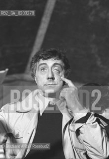 TRIESTE 1977 PRIMO PIANO FRANCO BASAGLIA © ARCHIVIO Graziano Arici/Rosebud2  RESEAU PSICHIATRI INCONTRO PSICHIATRIA FRANCO BASAGLIA PAZIENTI OSPEDALE PSICHIATRICO