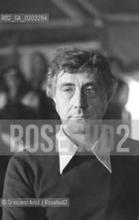TRIESTE 1977 FRANCO BASAGLIA © ARCHIVIO Graziano Arici/Rosebud2  RESEAU PSICHIATRI INCONTRO PSICHIATRIA FRANCO BASAGLIA PAZIENTI OSPEDALE PSICHIATRICO