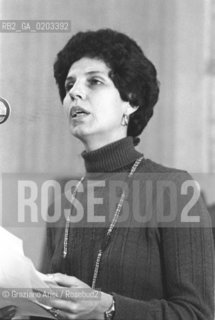 VENEZIA 1978 ISABELLE ALLENDE © ARCHIVIO Graziano Arici/Rosebud2  SCRITTRICE ISABELLE ALLENDE
