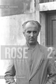 VENEZIA 1978 PRIMO PIANO LUIGI NONO © ARCHIVIO Graziano Arici/Rosebud2  MANIFESTAZIONE PCI UCCISIONE ALDO MORO COMPOSITORE LUIGI NONO