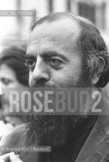 VENEZIA 1978 PRIMO PIANO      © ARCHIVIO Graziano Arici/Rosebud2  MANIFESTAZIONE PCI MORTE UCCISIONE ALDO MORO POLITICA CAMPO SANTO STEFANO STRISCIONI PROTESTA