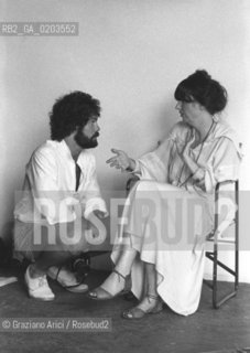 VENEZIA 1979 WORKS SHOPS CON LA FOTOGRAFA DEBORAH TURBEVILLE © ARCHIVIO Graziano Arici/Rosebud2  LABORATORIO DI LAVORO MOSTRA VENEZIA 79 LA FOTOGRAFIA WORKS SHOPS