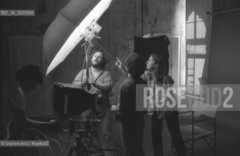 VENEZIA 1979 WORKS SHOPS CON LA FOTOGRAFA BARBARA BORDNICK © ARCHIVIO Graziano Arici/Rosebud2  LABORATORIO DI LAVORO MOSTRA VENEZIA 79 LA FOTOGRAFIA WORKS SHOPS