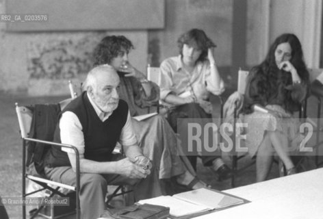 VENEZIA 1979 FOTOGRAFO LUIGI VERONESI © ARCHIVIO Graziano Arici/Rosebud2  MOSTRA VENEZIA 79 LA FOTOGRAFIA WORKS SHOPS PALAZZO FORTUNY