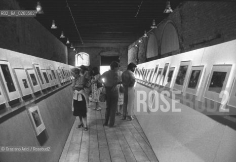 VENEZIA 1979 MOSTRA VENEZIA 79 LA FOTOGRAFIA A PALAZZO FORTUNY © ARCHIVIO Graziano Arici/Rosebud2  MOSTRA ESPOSIZIONE FOTOGRAFIE