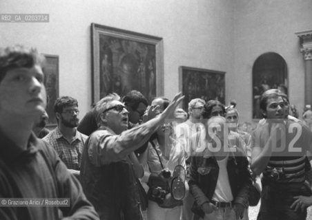 VENEZIA 1979 WORKS SHOPS CON IL FOTOGRAFO ERNST HAAS © ARCHIVIO Graziano Arici/Rosebud2  MOSTRA VENEZIA79 LA FOTOGRAFIA WORKS SHOPS ACCADEMIA