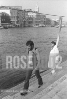 VENEZIA 1979 FOTOGRAFO OLIVIERO TOSCANI  © ARCHIVIO Graziano Arici/Rosebud2  MOSTRA VENEZIA79 LA FOTOGRAFIA WORKS SHOPS