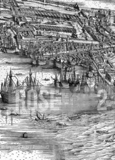 VENEZIA 1980 PIANTA VENEZIA DALLARCHIVIO DE BARBARI © ARCHIVIO Graziano Arici/Rosebud2  INCISORE 1500 JACOPO DE BARBARI CARTOGRAFIA VENEZIA