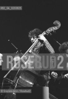 MESTRE 1980 MANIFESTAZIONE MESTRE JAZZ 80 © ARCHIVIO Graziano Arici/Rosebud2  MUSICA JAZZISTA GIOVANNI TOMMASO