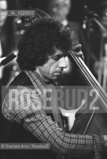 MESTRE 1980 MANIFESTAZIONE MESTRE JAZZ 80 © ARCHIVIO Graziano Arici/Rosebud2  MUSICA JAZZISTA GIOVANNI TOMMASO