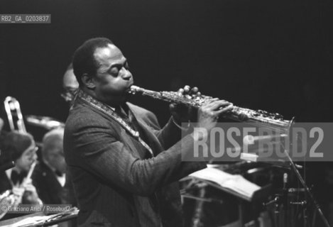 MESTRE 1980 MANIFESTAZIONE MESTRE JAZZ 80 BLACK LOVE CALL © ARCHIVIO Graziano Arici/Rosebud2  MUSICA JAZZISTA ARCHIE SHEPP