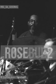 MESTRE 1980 MANIFESTAZIONE MESTRE JAZZ 80 JAZZISTA STEVE MC CALL  © ARCHIVIO Graziano Arici/Rosebud2  MUSICA