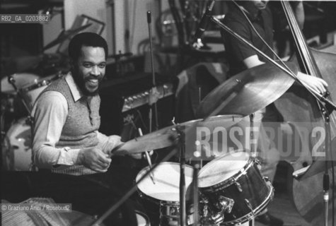 MESTRE 1980 MANIFESTAZIONE MESTRE JAZZ 80 JAZZISTA BILLY HIGGINS   © ARCHIVIO Graziano Arici/Rosebud2  MUSICA ELINGTONIANA