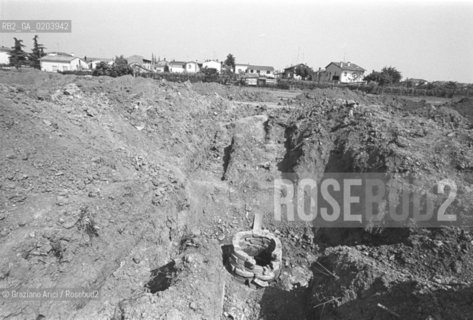 CONCORDIA 1977 SCAVI © ARCHIVIO Graziano Arici/Rosebud2  SCAVI CONCORDIA SAGITTARIA LAVORI RESTI ROVINE