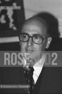 VENEZIA 1977 PRIMO PIANO GIORGIO NAPOLITANO © ARCHIVIO Graziano Arici/Rosebud2  POLITICA GIORGIO NAPOLITANO PCI MAS