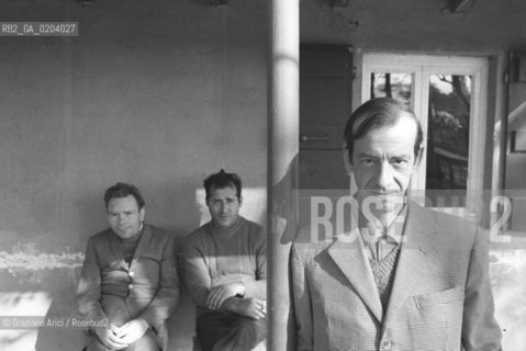 VENEZIA 1977 PAZIENTI OSPEDALE PSICHIATRICO PRIMI PIANI  © ARCHIVIO Graziano Arici/Rosebud2  OSPEDALE PSICHIATRICO ISOLA SAN CLEMENTE MOSTRA TITO