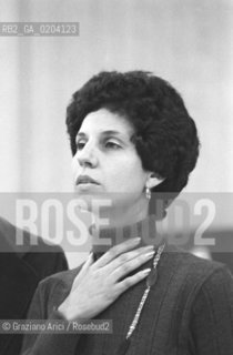 VENEZIA 1978 ISABELLE ALLENDE © ARCHIVIO Graziano Arici/Rosebud2  SCRITTRICE ISABELLE ALLENDE