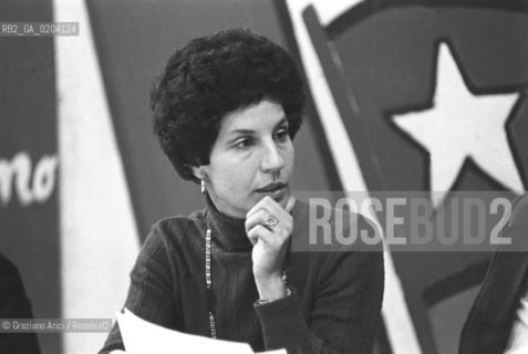 VENEZIA 1978 ISABELLE ALLENDE © ARCHIVIO Graziano Arici/Rosebud2  SCRITTRICE ISABELLE ALLENDE
