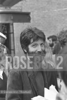 VENEZIA 1978 PRIMO PIANO MASSIMO CACCIARI © ARCHIVIO Graziano Arici/Rosebud2  POLITICO MASSIMO CACCIARI MANIFESTAZIONE PCI UCCISIONE MORTE ALDO MORO VENEZIA