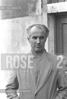 VENEZIA 1978 PRIMO PIANO LUIGI NONO © ARCHIVIO Graziano Arici/Rosebud2  MANIFESTAZIONE PCI UCCISIONE ALDO MORO COMPOSITORE LUIGI NONO