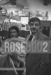VENEZIA 1979 FRANCO BASAGLIA E DOMENICO CASAGRANDE © ARCHIVIO Graziano Arici/Rosebud2  PSICHIATRA FRANCO BASAGLIA NINO CASAGRANDE OSPEDALE PSICHIATRICO MANICOMI