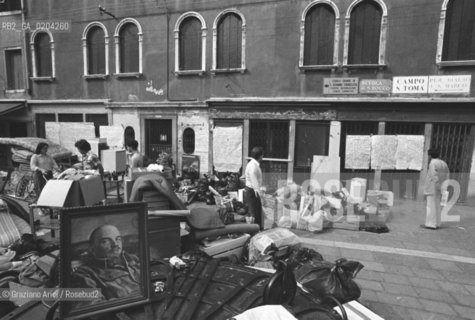 VENEZIA 1979 SFRATTO CASA DELLO STUDENTE  © ARCHIVIO Graziano Arici/Rosebud2  SFRATTO STUDENTI AUTONOMI  CAMPO SAN TOMA SCATOLONI