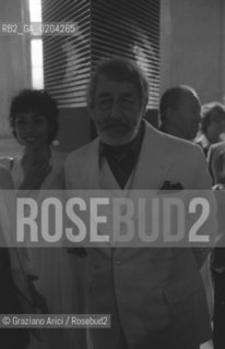 .VENEZIA 1979 STORICO FRITZ GRUBER © ARCHIVIO Graziano Arici/Rosebud2  INAUGURAZIONE MOSTRA VENEZIA 79 LA FOTOGRAFIA ASSESSORATO ALLA CULTURA