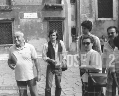 VENEZIA 1979 FOTOGRAFO ERICH LESSING © ARCHIVIO Graziano Arici/Rosebud2  CAMPO SAN BENETO VENEZI 79 LA FOTOGRAFIA MOSTRA WORKS SHOPS