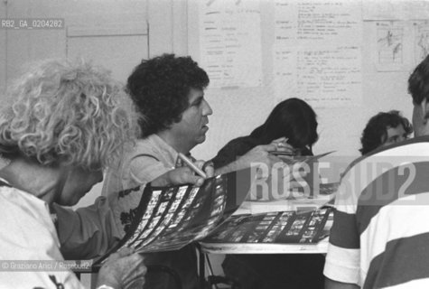 VENEZIA 1979 FOTOGRAFO GUY LE QUERREC © ARCHIVIO Graziano Arici/Rosebud2  LABORATORIO DI LAVORO VENEZIA 79 LA FOTOGRAFIA WORKS SHOPS