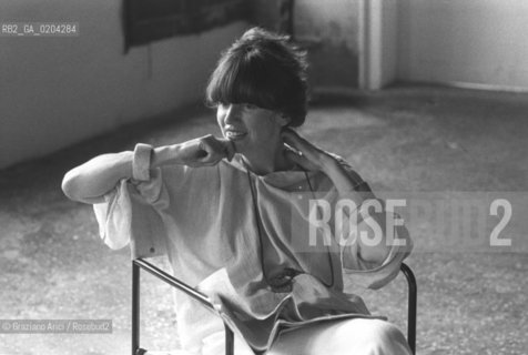 VENEZIA 1979 WORKS SHOPS CON LA FOTOGRAFA DEBORAH TURBEVILLE © ARCHIVIO Graziano Arici/Rosebud2  LABORATORIO DI LAVORO MOSTRA VENEZIA 79 LA FOTOGRAFIA WORKS SHOPS