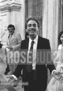 VENEZIA 1979 PAOLO PERUZZA © ARCHIVIO Graziano Arici/Rosebud2  CONCERTO LA PIETA CHIESA MOSTRA VENEZIA 79 LA FOTOGRAFIA ASSESSORE CULTURA PAOLO PERUZZA